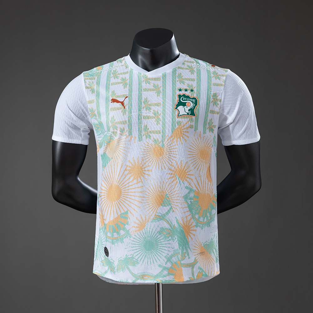 JER-9682_1 Ivory Coast 2026 Away Player Version Jersey - 图片 1