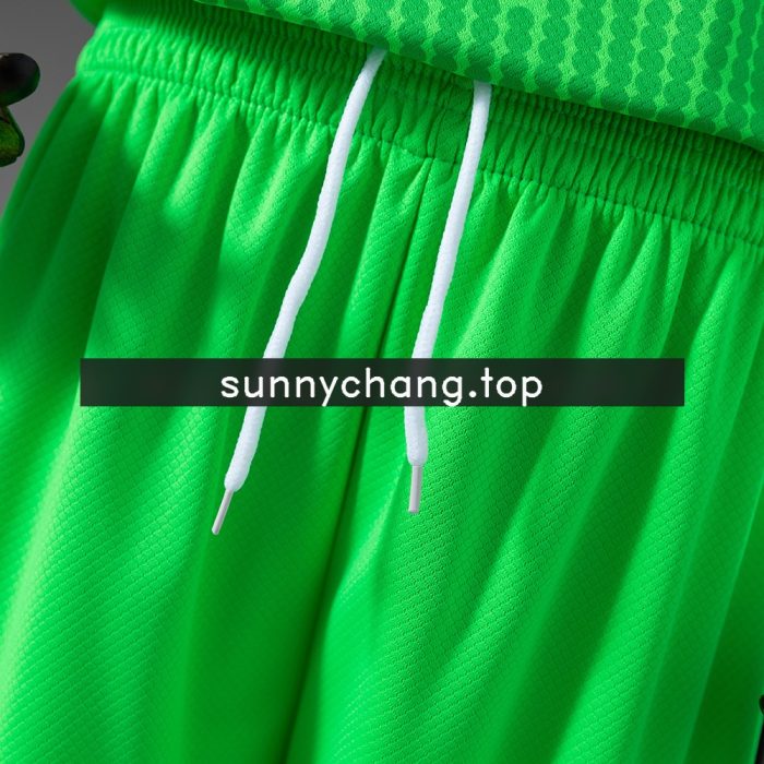 Portugal 2026 Fluorescent Green Kids Kit Jersey - 图片 4
