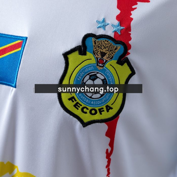Congo 2026 White and Blue Jersey - 图片 5