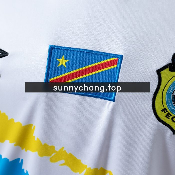 Congo 2026 White and Blue Jersey - 图片 6