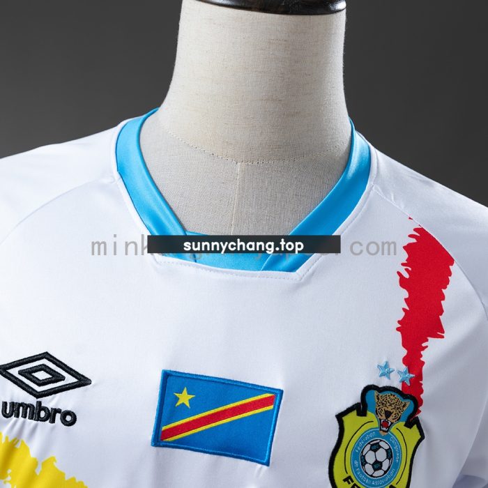 Congo 2026 White and Blue Jersey - 图片 7