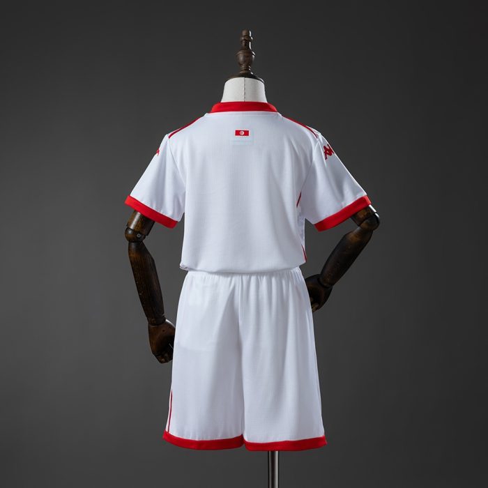 Tunisia 2026 Away Kids Kit Jersey - 图片 2