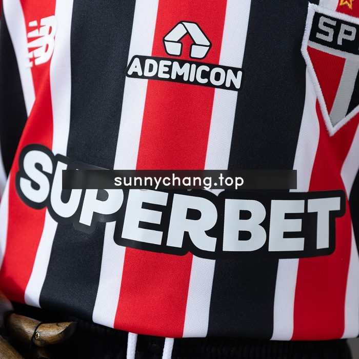 Sao Paulo 26/27 Away Kids Kit Jersey Size 16-28 - 图片 4