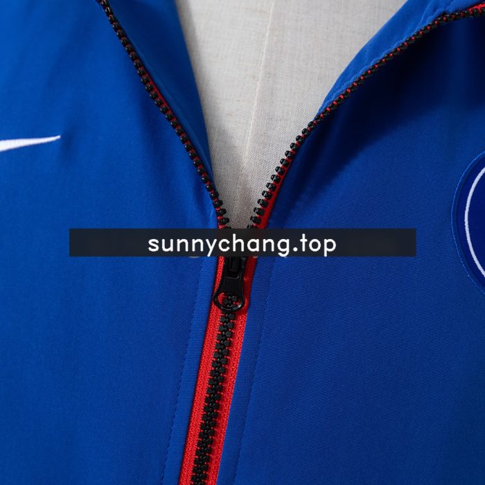 PSG 25/26 Windbreaker Dark Blue S-3XL - 图片 3
