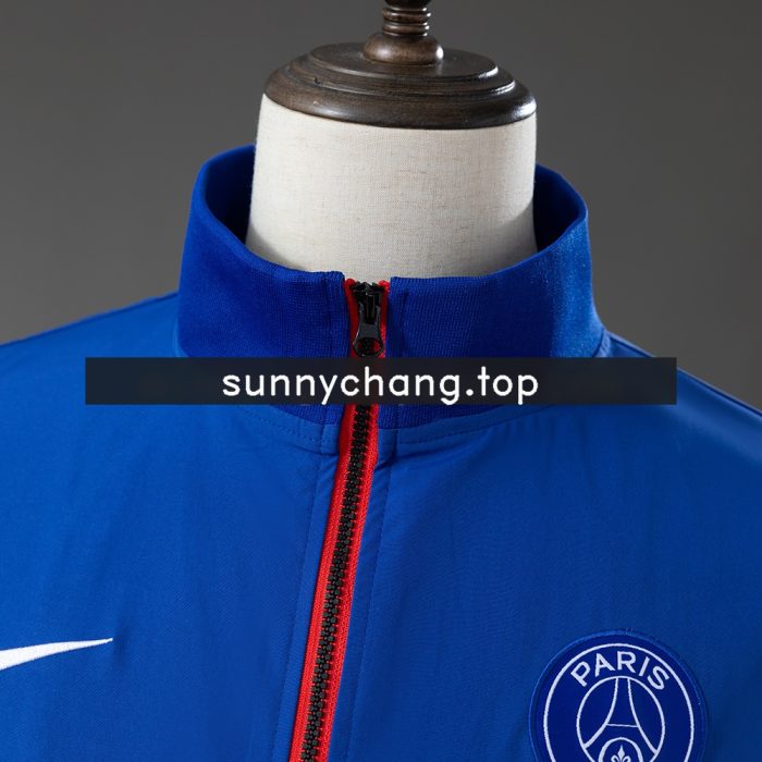 PSG 25/26 Windbreaker Dark Blue S-3XL - 图片 6