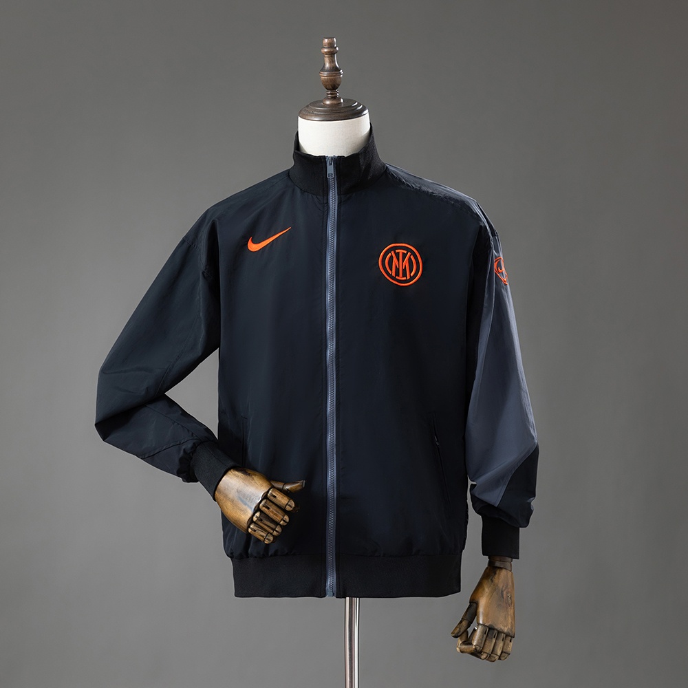 JER-9736_1 Inter Milan 25/26 Third Windbreaker Black - 图片 1