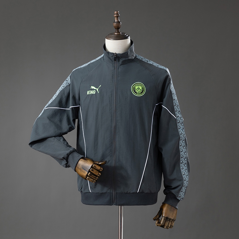 JER-9737_1 Manchester City Anthem Jacket Windbreaker - 图片 1