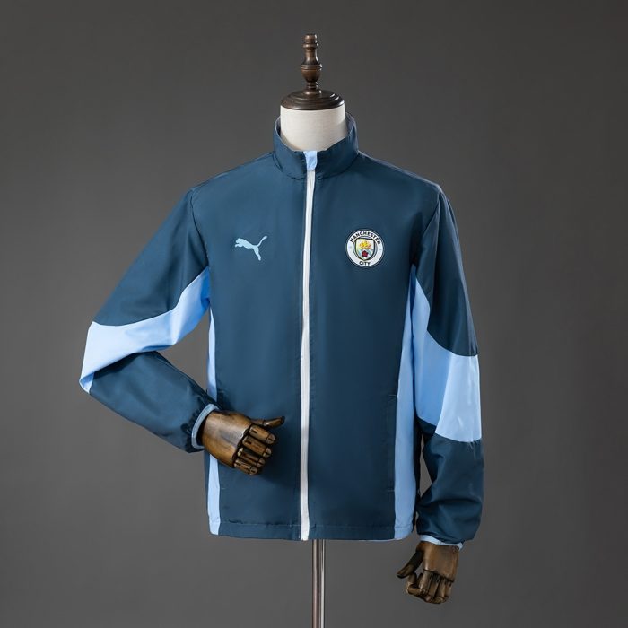 Manchester City x Kidsuper 2026 Reversible Anthem All Weather Jacket Windbreaker - 图片 2