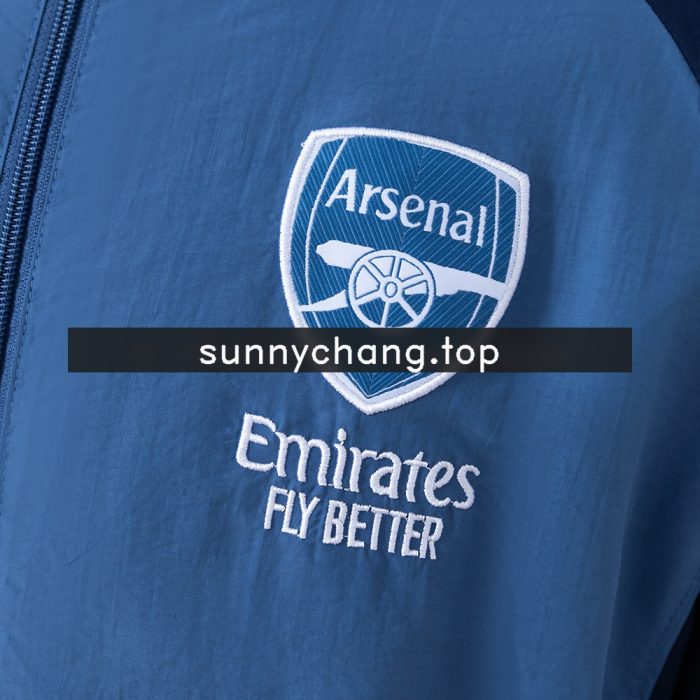 Arsenal 2026 Tiro Competition Presentation All Weather Jacket Windbreaker - 图片 5