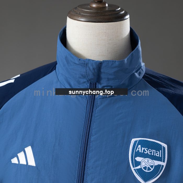 Arsenal 2026 Tiro Competition Presentation All Weather Jacket Windbreaker - 图片 6