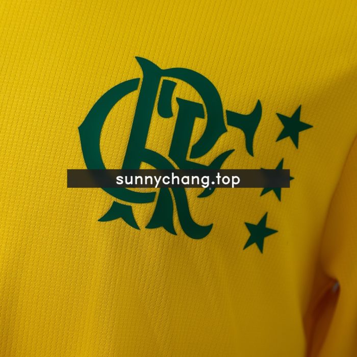 Flamengo 26/27 Zico Signature World Cup Version Yellow Jersey S-4XL - 图片 5
