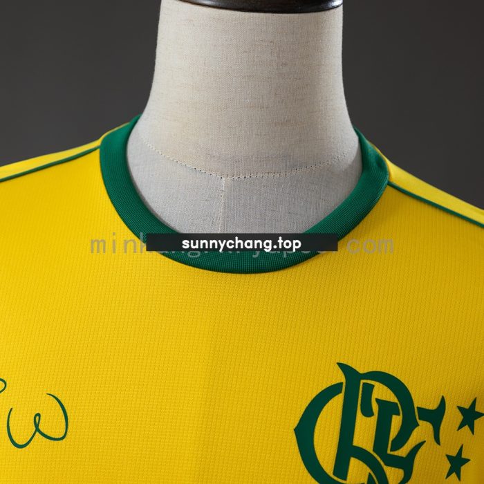 Flamengo 26/27 Zico Signature World Cup Version Yellow Jersey S-4XL - 图片 6