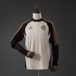 Flamengo 26/27 Long Sleeved Training Uniform Apricot