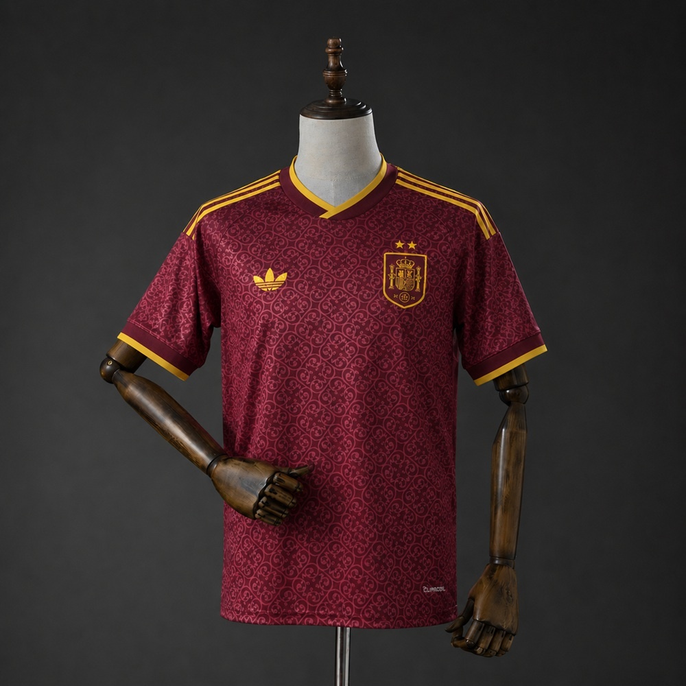 JER-9749_1 Spain 2026 Special Edition 2-Star Red Jersey - 图片 1