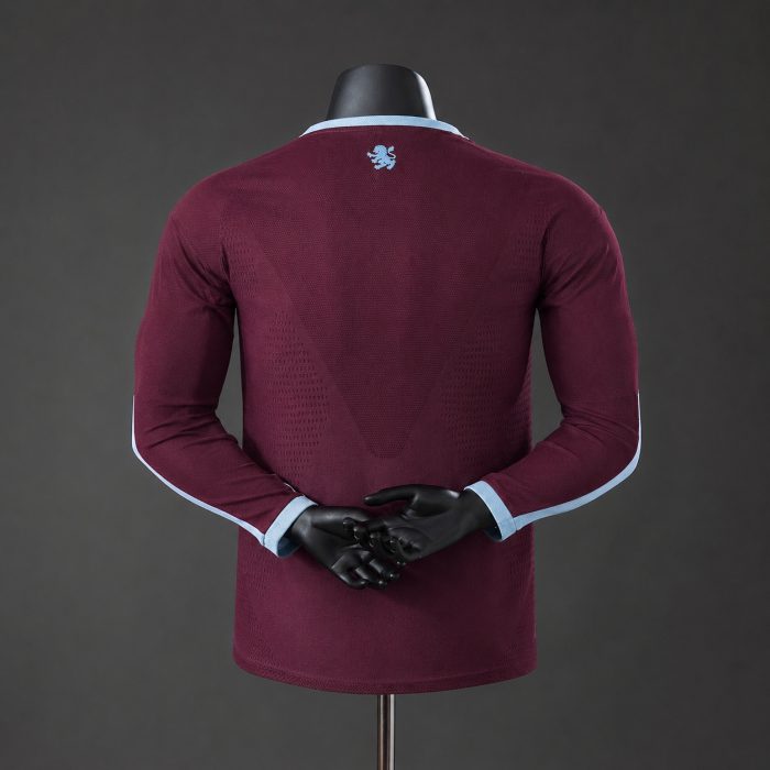Aston Villa 26/27 Home Player Version Long Sleeve Jersey - 图片 2