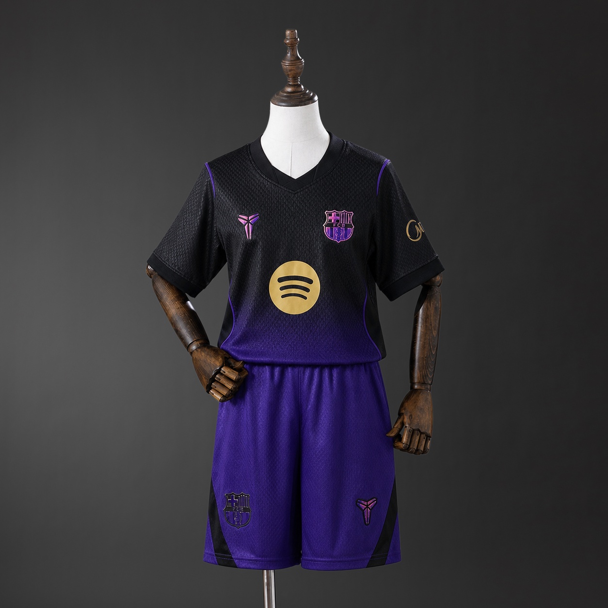 JER-9757_1 Barcelona x Kobe Bryant 26/27 Away Kids Kit Jersey - 图片 1