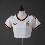 Spain 2026 Away 2-Star Champion Edition Women's Crop Jersey