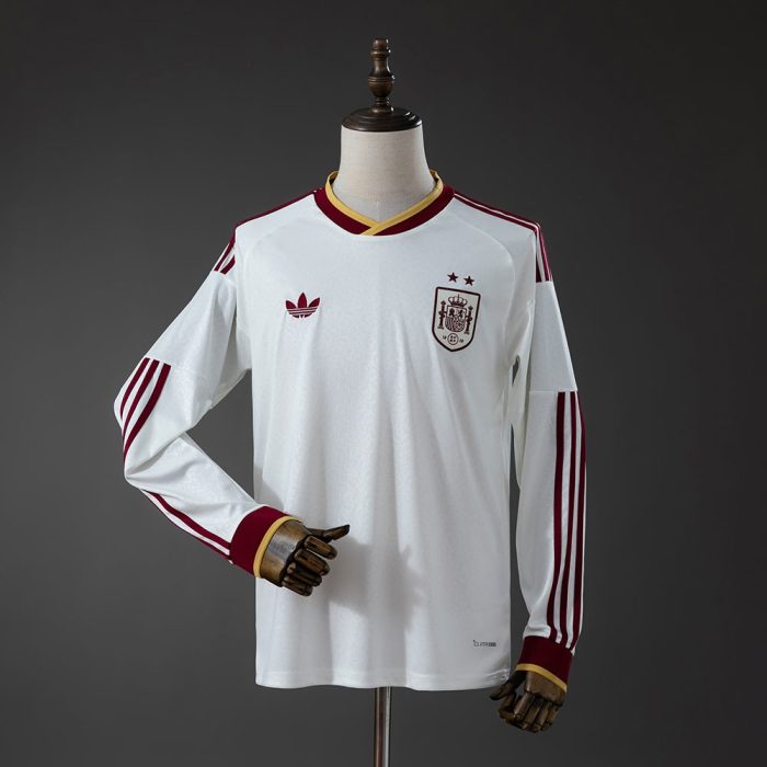 Spain 2026 Away 2-Star Champion Edition Long Sleeve Jersey - 图片 4