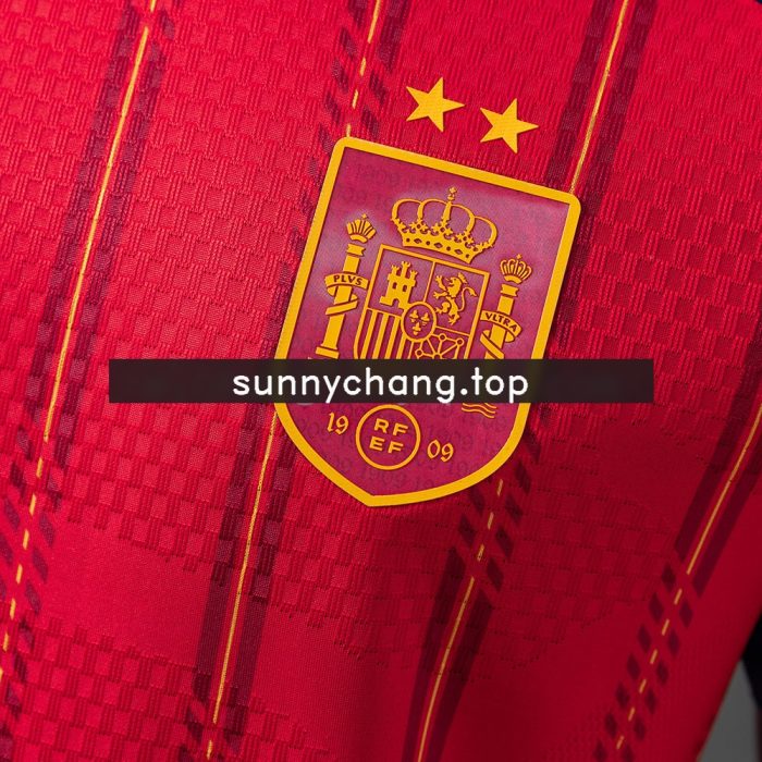 Spain 2026 Home 2-Star Champion Edition Player Version Jersey - 图片 6
