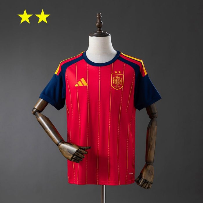 Spain 2026 Home 2-Star Champion Edition Jersey - 图片 2