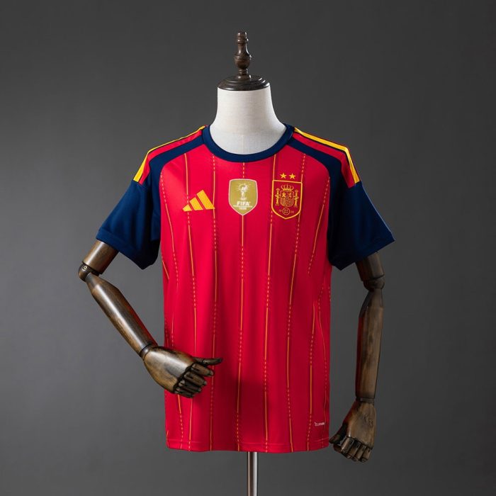 Spain 2026 Home 2-Star Champion Edition Jersey - 图片 5