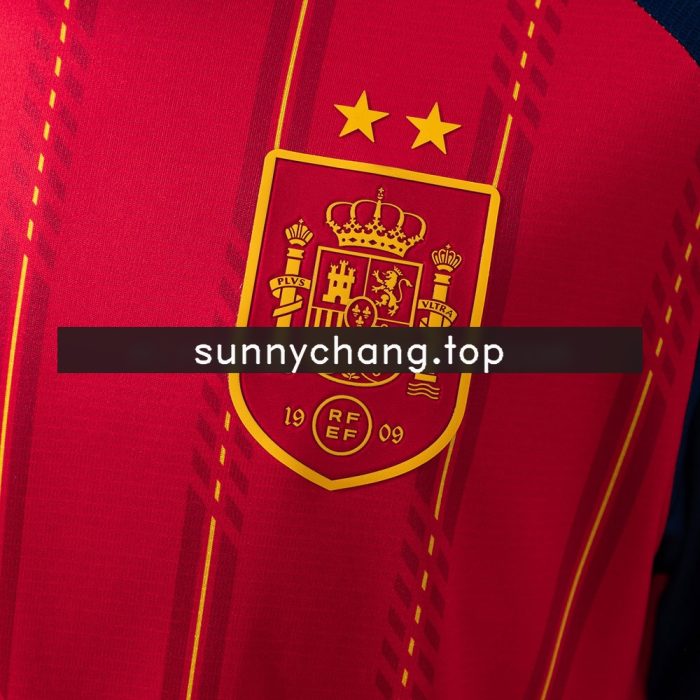 Spain 2026 Home 2-Star Champion Edition Jersey - 图片 8