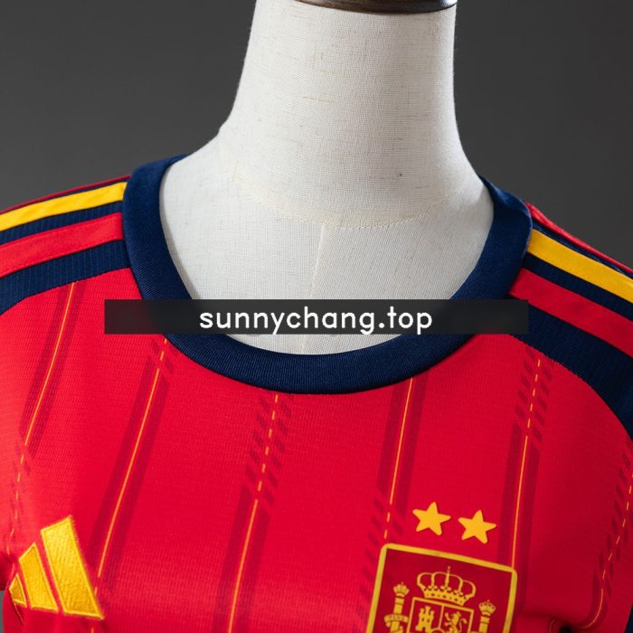 Spain 2026 Women's Home 2-Star Champion Edition Jersey - 图片 6