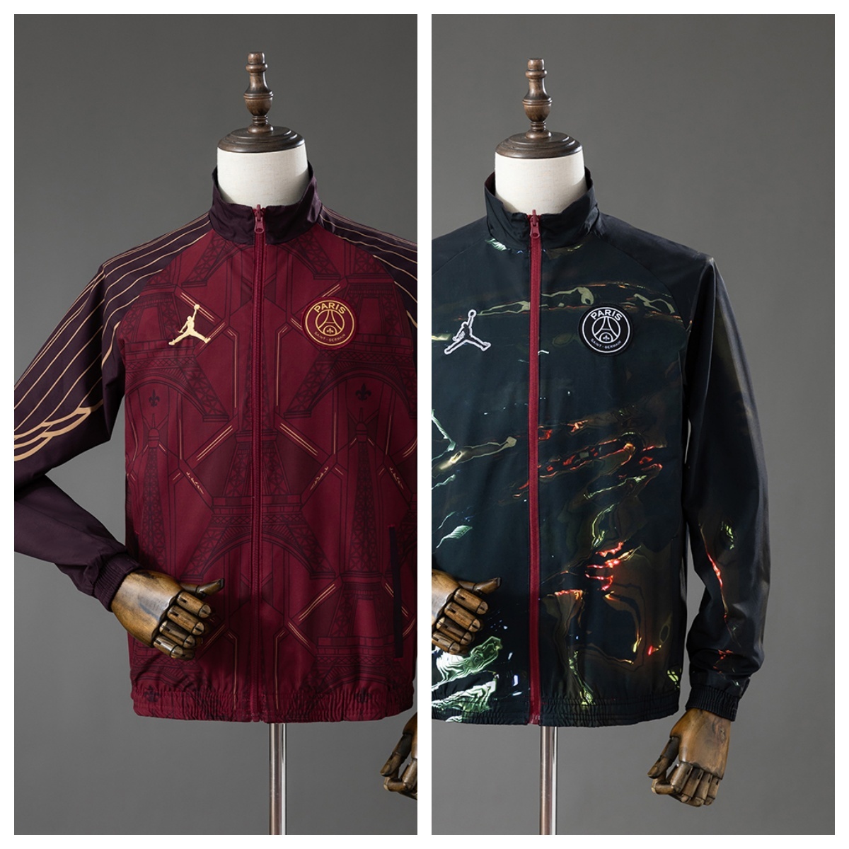 JER-9774_1 PSG X JORDAN 26/27 Reversible Anthem Jacket Windbreaker - 图片 1