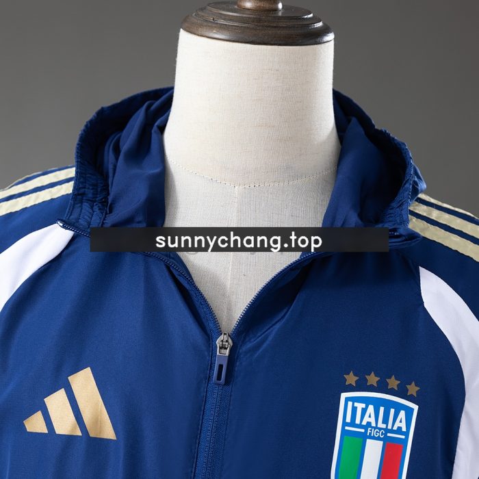 Italy 2026 All Weather Jacket Windbreaker Blue - 图片 8