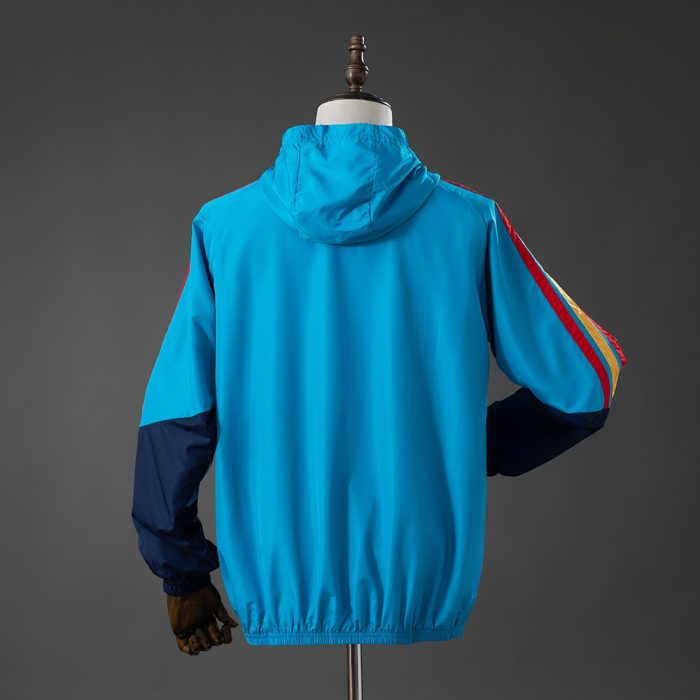 Spain 2026 All Weather Jacket Windbreaker - Blue - 图片 2