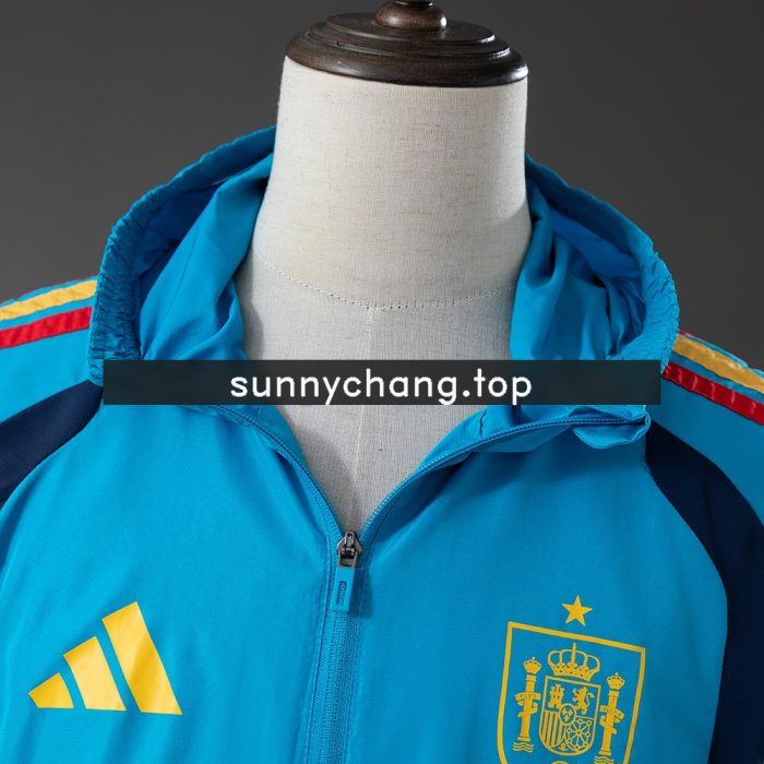 Spain 2026 All Weather Jacket Windbreaker - Blue - 图片 8