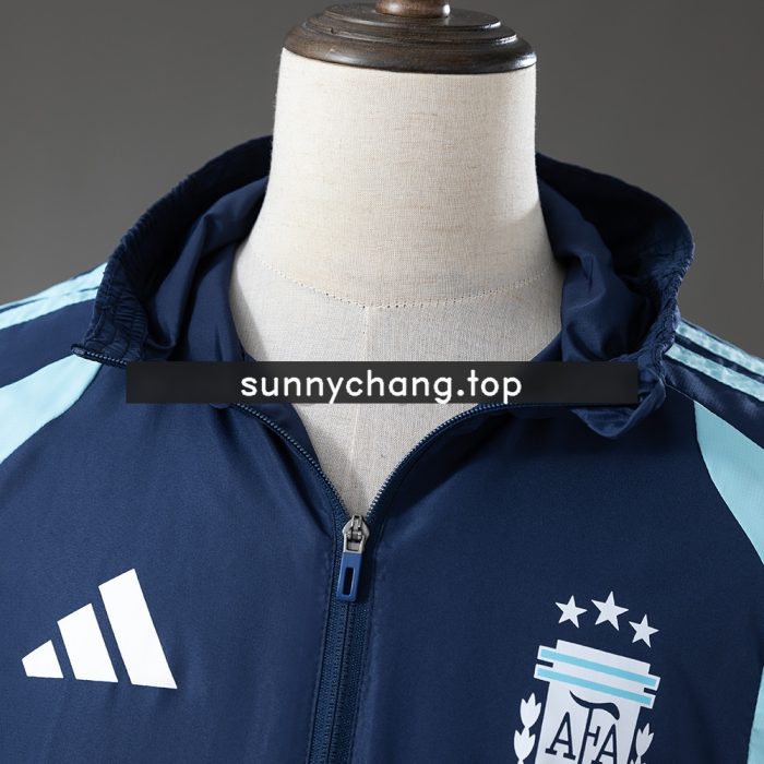 Argentina 2026 All Weather Jacket Windbreaker - Blue - 图片 8