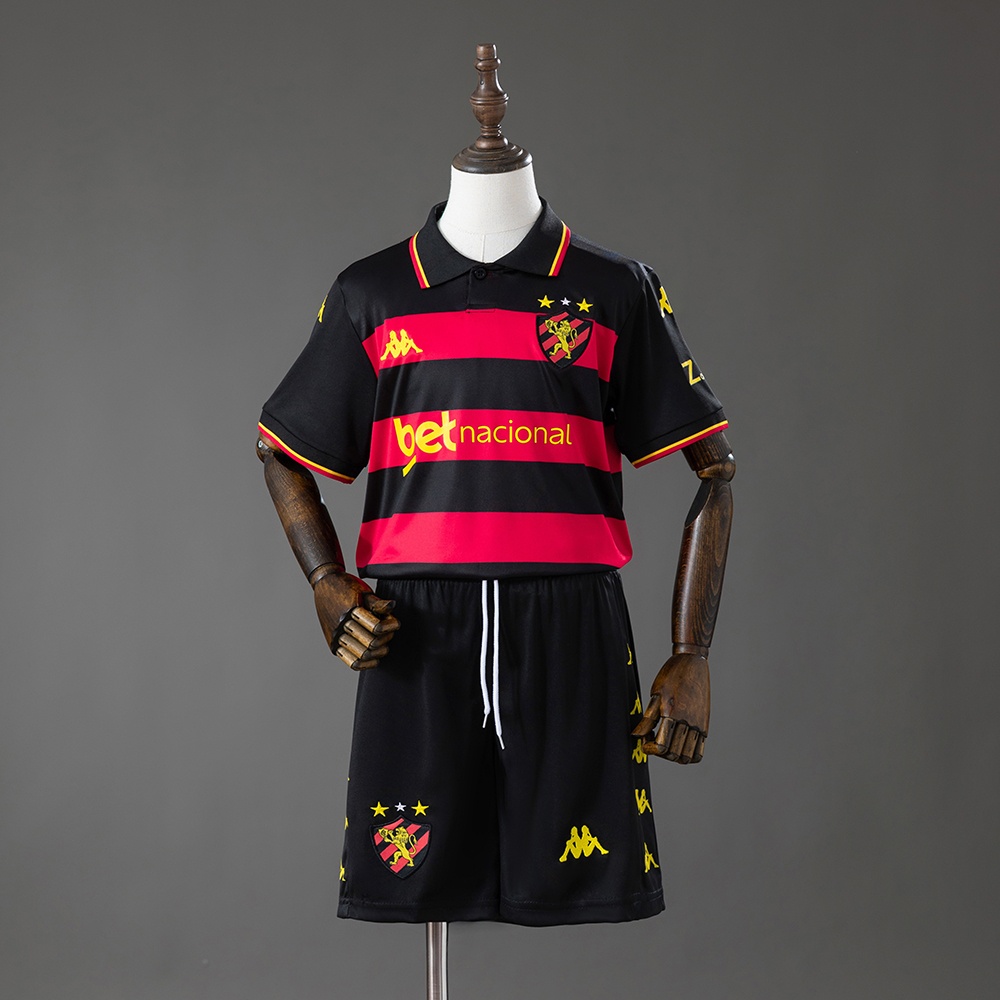 JER-9807_1 Sport Recife 26/27 Home Kids Kit Jersey - 图片 1
