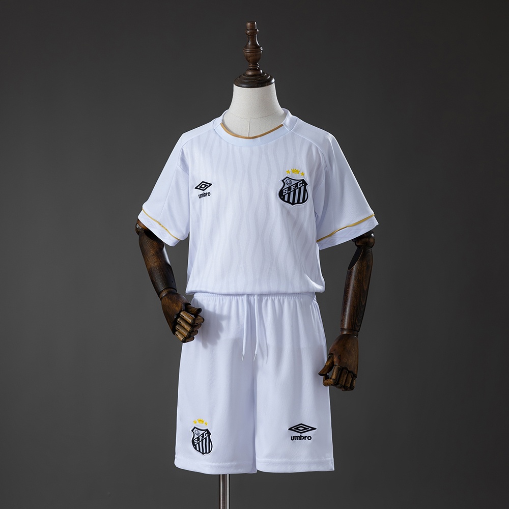 JER-9808_1 Santos 26/27 Home Kids Kit Jersey - 图片 1