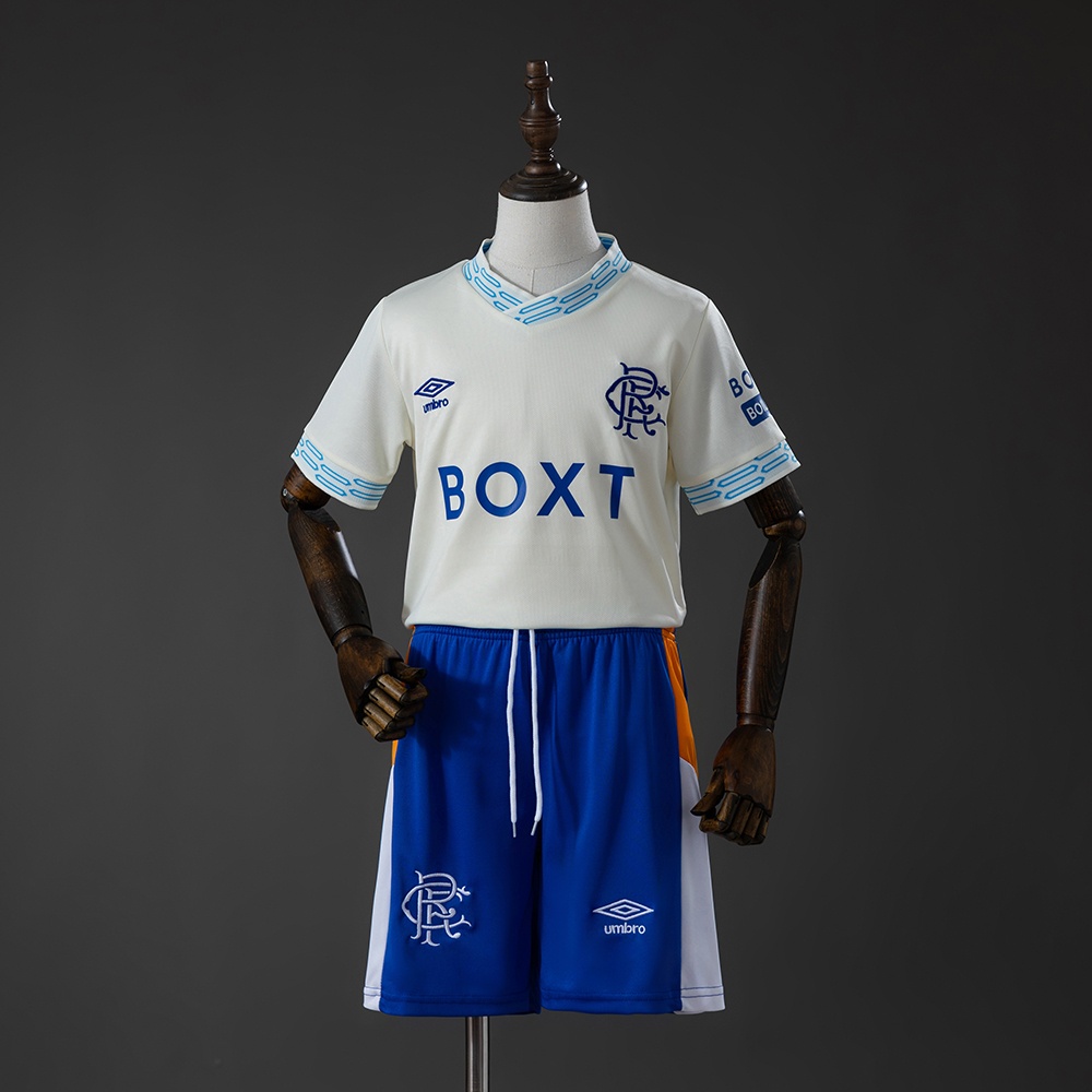 JER-9815_1 Rangers 26/27 Away Kids Kit Jersey - 图片 1