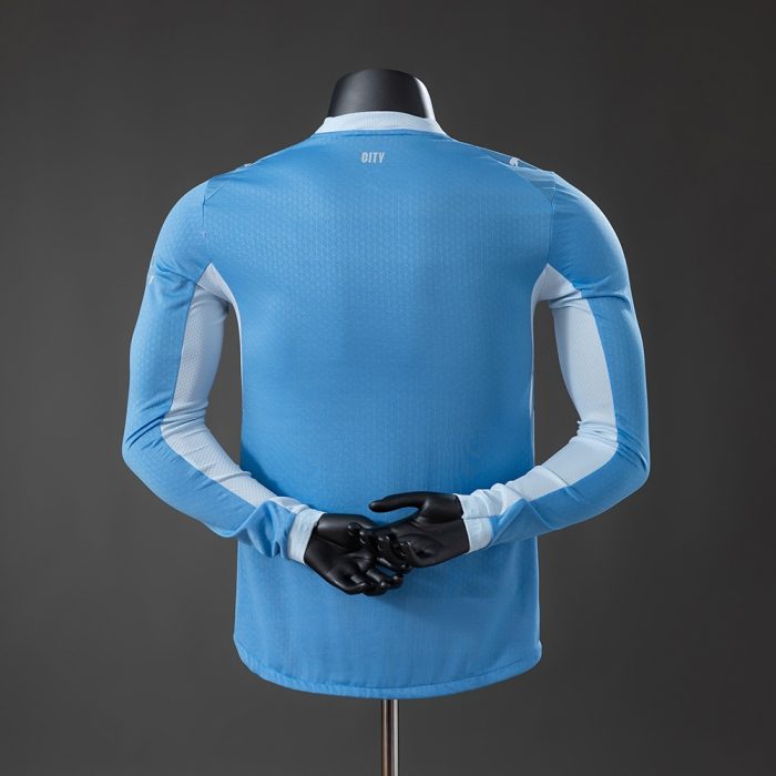 Manchester City 26/27 Home Player Version Long Sleeved Jersey - 图片 2