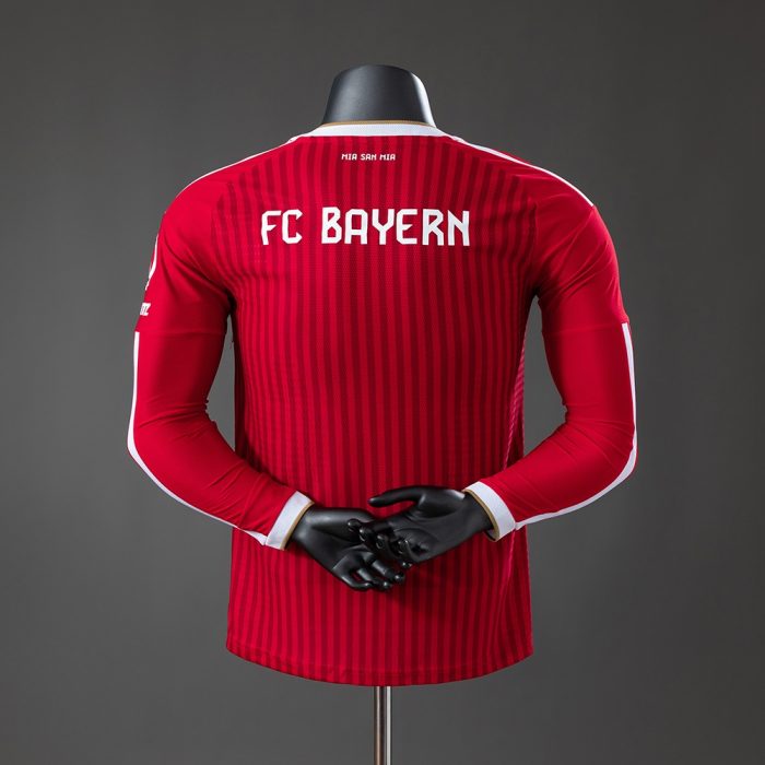 Bayern Munich 26/27 Home Player Version Long Sleeved Jersey - 图片 2
