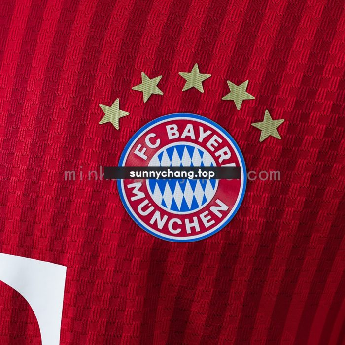 Bayern Munich 26/27 Home Player Version Long Sleeved Jersey - 图片 8