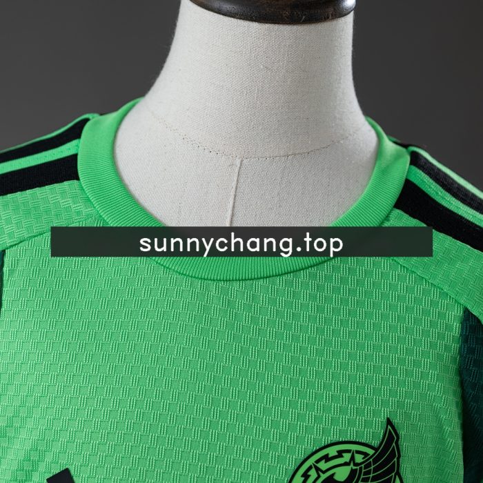 Mexico 2026 Player Version Training Kids Kit Jersey - Green - 图片 7