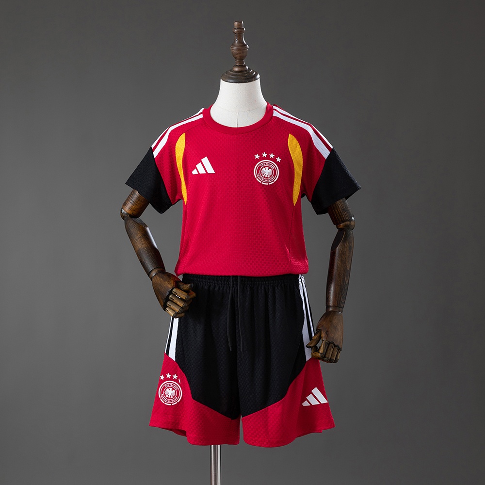 JER-9847_1 Germany 2026 Player Version Training Kids Kit Jersey - Red - 图片 1