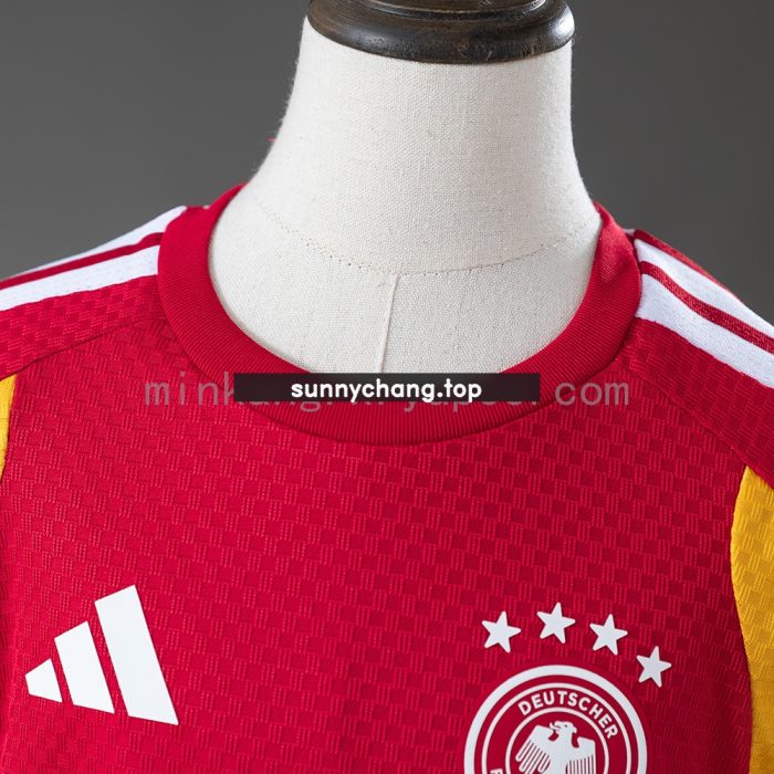 Germany 2026 Player Version Training Kids Kit Jersey - Red - 图片 7
