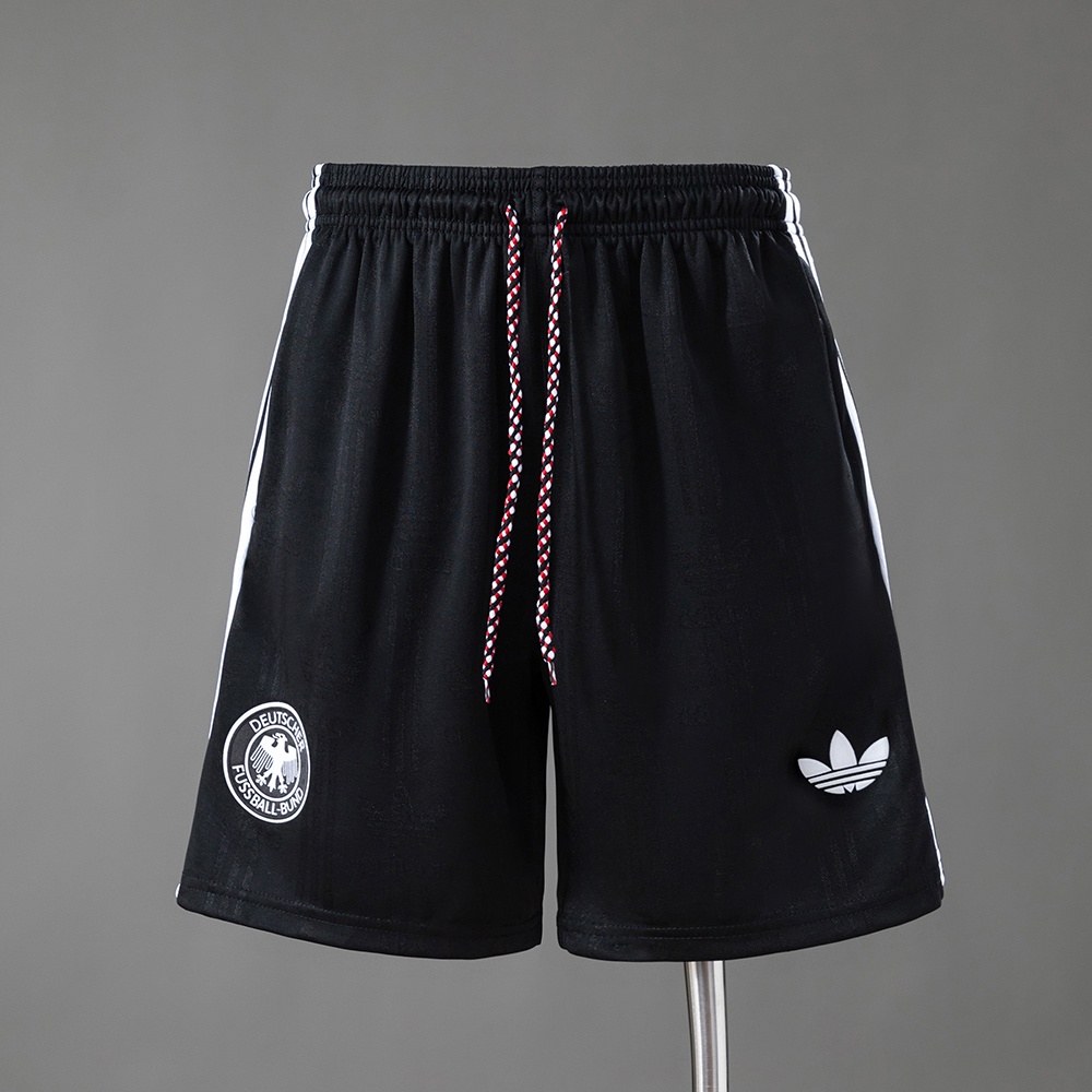 JER-9850_1 Germany 2026 OG Player Version Training Shorts - Black - 图片 1