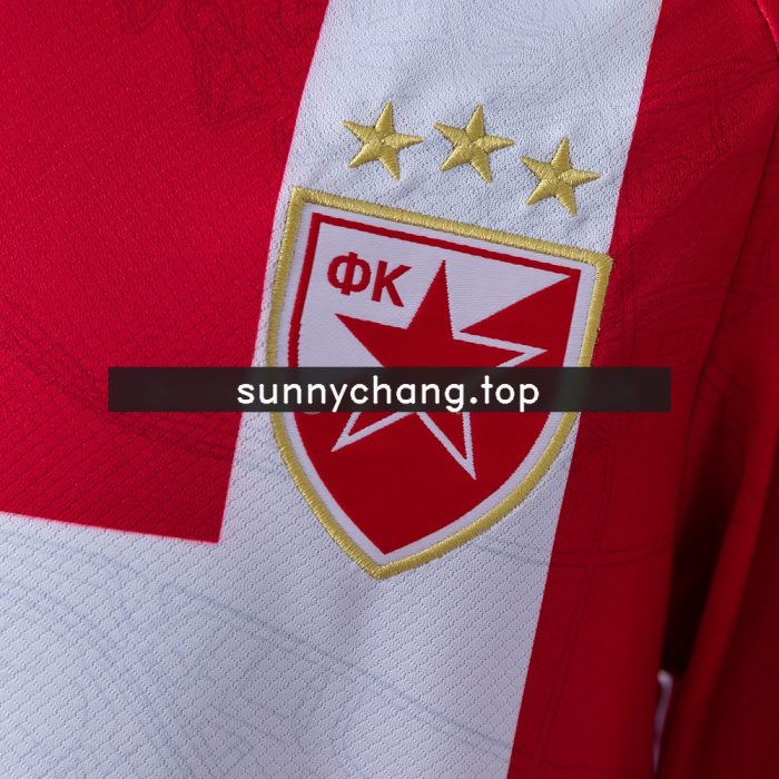 Red Star Belgrade 2627 Home Jersey S-4XL - 图片 7