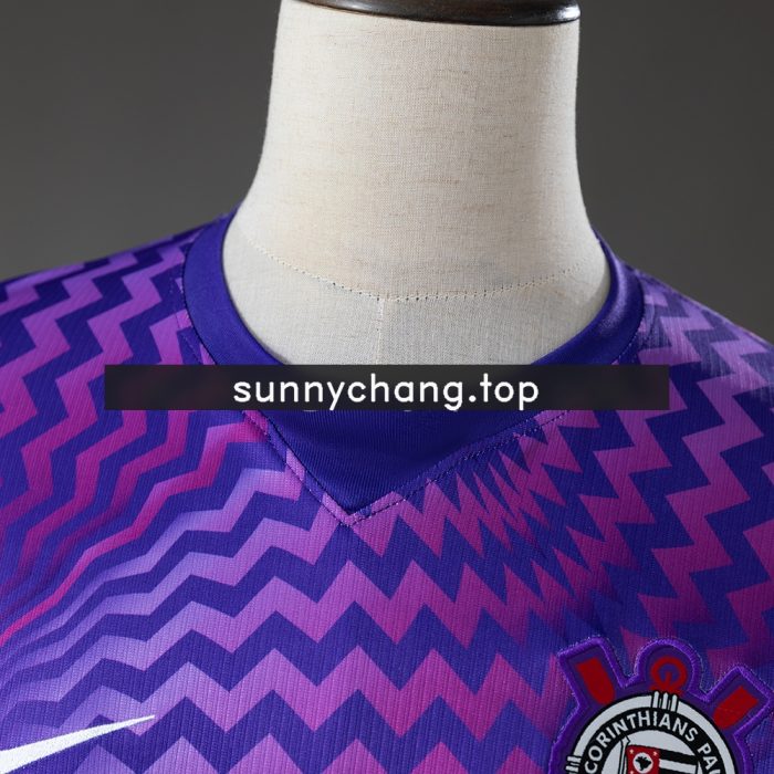 Corinthians 26/27 GK Purple Jersey - 图片 7