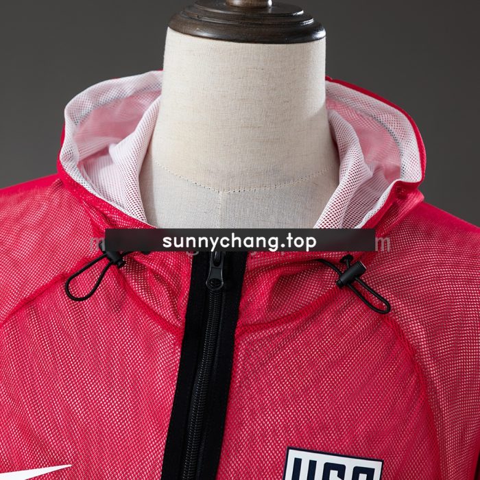 USA 2026 Men's Football Anthem Jacket Red - 图片 8