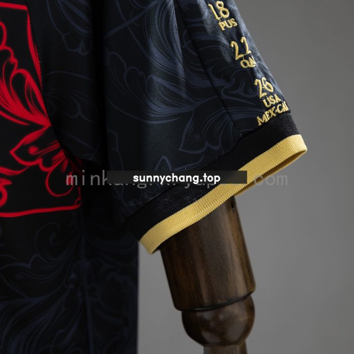 Portugal 2026 Special Edition Jersey Black - 图片 4
