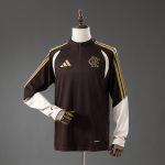 Flamengo 26/27 Long Sleeved Training Uniform Brown