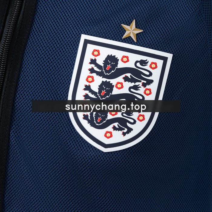 England 2026 Men's Football Anthem Jacket Blue - 图片 7