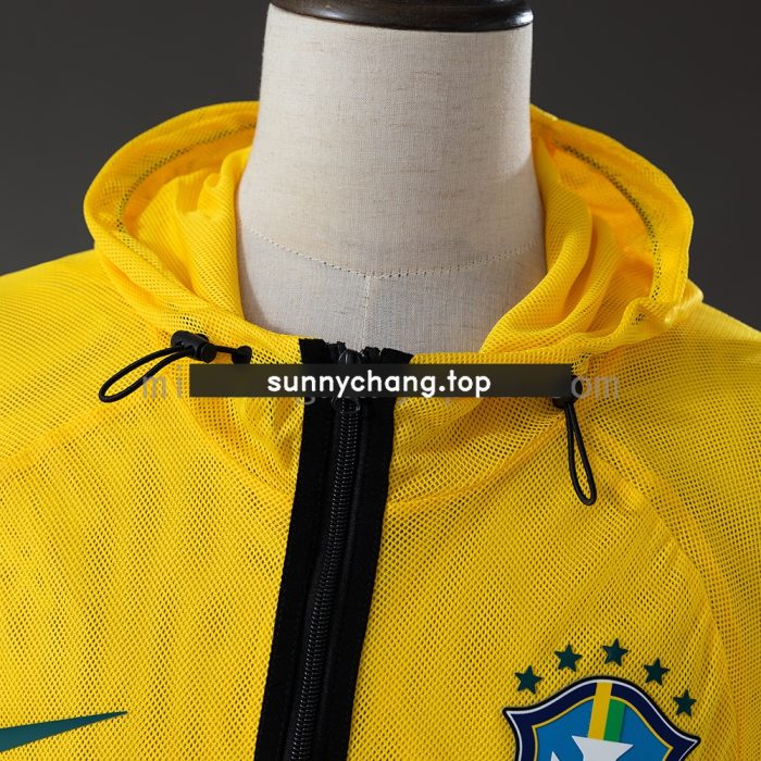 Brazil 2026 Men's Football Anthem Jacket - Yellow - 图片 8