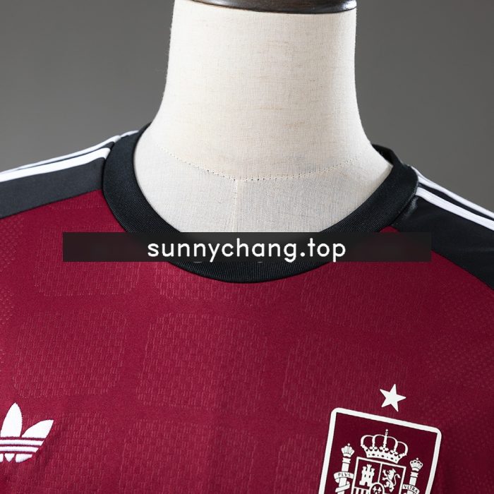 Spain 2026 GK Red Long Sleeved Jersey - 图片 7